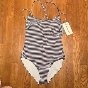 Athleta New With Tags Medium One Piece Swimsuit
